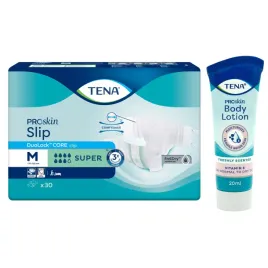 tena-slip-proskin-super-pieluchomajtki-chlonne-m-30szt-balsam-do-ciala-20ml