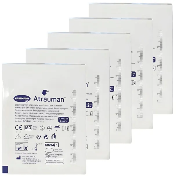 HARTMANN - Atrauman Ag - 5 x 5 cm - 1 szt.