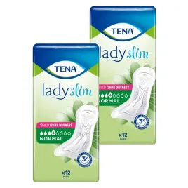 zestaw-2x12szt-wkladki-damskie-tena-lady-slim-normal-podpaski-urologiczne