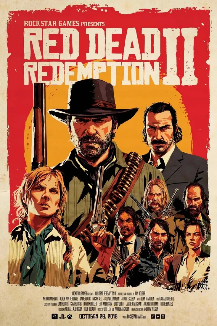 plakat-gra-red-dead-redemption-70x50-cm