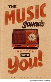 plakat-muzyczny-retro-music-vintage-70x50-cm