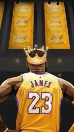 plakat-lebron-james-los-angeles-lakers-nba-70x50-cm