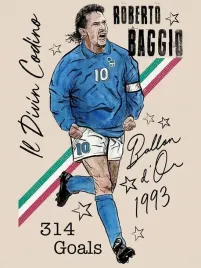 plakat-roberto-baggio-cialo-vintage-retro-100x70-cm