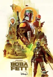 plakat-star-wars-the-book-of-boba-fett-50x40-cm