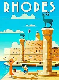 plakat-podroze-rodos-grecja-vintage-retro-70x50-cm