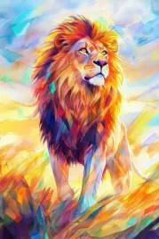 plakat-glamur-lew-krol-afryka-safari-nowoczesny-100x70-cm-32