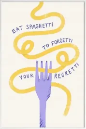 plakat-spaghetti-makaron-vintage-retro-50x40-cm