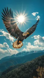 plakat-orzel-jastrzab-ptak-afryka-abstrakcja-100x70-cm-14