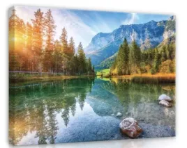 plakat-las-wodospad-rzeka-drzewa-nowoczesny-100x70-cm-10