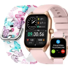 smartwatch-dziewczecy-rubicon-sms-kroki-polskie-menu-2-paski-w-komplecie