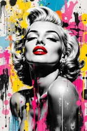 plakat-do-salonu-marilyn-monroe-akwarela-abstrakcja-kolorowy-100x70-cm-3