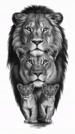 plakat-do-salonu-lew-z-lwem-afryka-abstrakcja-100x70-cm-13
