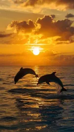plakat-zachod-slonca-morze-ocean-delfiny-100x70-cm-16
