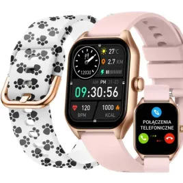 smartwatch-dziewczecy-rubicon-sms-kroki-polskie-menu-2-paski-w-komplecie