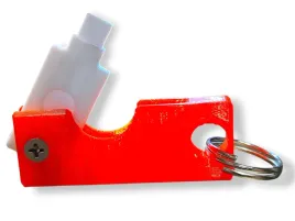 etui-do-yubikey-5-nfc-usb-c-yubico-ochrona-transparentny-pomaranczowy