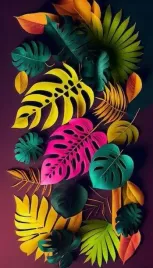 plakat-boho-monstera-liscie-rosliny-ozdoba-100x70-cm-8