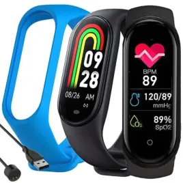 krokomierz-smart-trend-smartband-m8-kp-blue-czarny