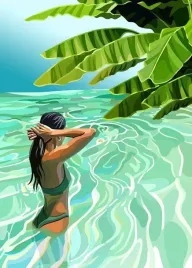 plakat-kobieta-morze-boho-abstrakcja-akwarela-100x70-cm-11