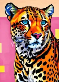 plakat-tygrys-lampart-gepard-abstrakcja-akwarela-100x70-cm-11