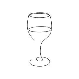plakat-one-line-art-wino-obraz-vintage-50x40-cm
