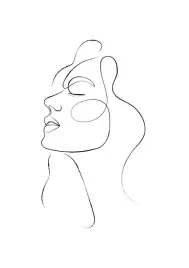 plakat-one-line-art-kobieta-vintage-50x40-cm-8