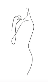 plakat-one-line-art-kobieta-vintage-50x40-cm-6