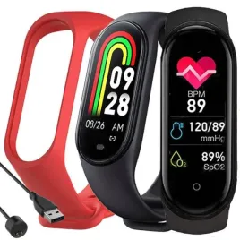 krokomierz-smart-trend-smartband-m8-kp-red-czarny