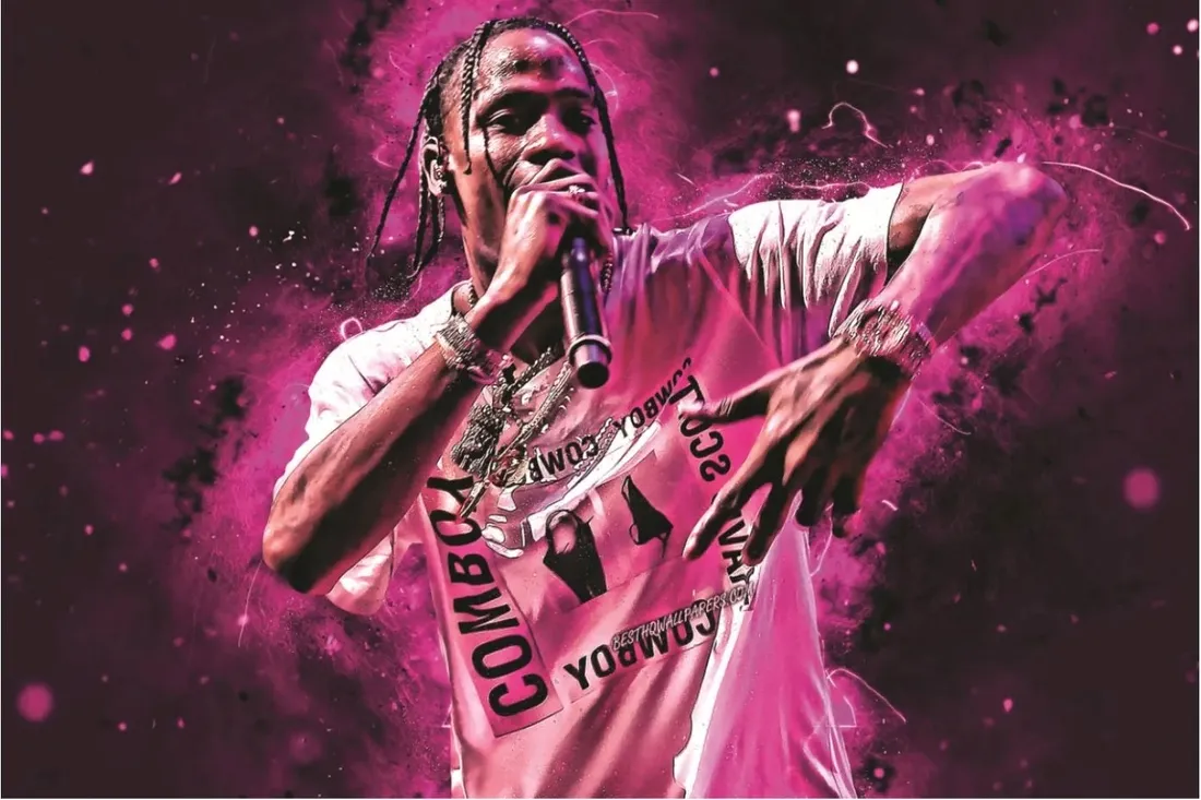 plakat-travis-scott-raper-50x40-cm