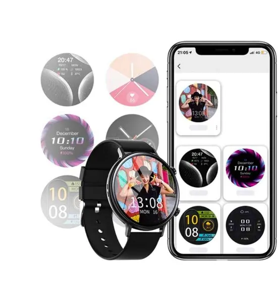 smartwatch-rubicon-rnce98-czarny-ksztalt-koperty-okragla