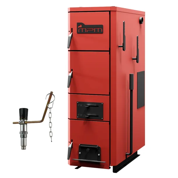 Kocioł, piec na drewno i węgiel MPM DS DUO 12 - 24 kW