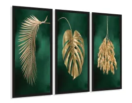 plakat-tryptyk-monstera-boho-vintage-retro-50x40-cm