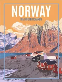plakat-norwegia-fiordy-vintage-retro-50x40-cm-4
