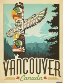 plakat-vancouver-kanada-retro-vintage-50x40-cm