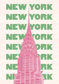 plakat-nowy-jork-vintage-retro-obraz-50x40-cm