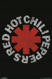 plakat-red-hot-chili-peppers-vintage-retro-50x40-cm