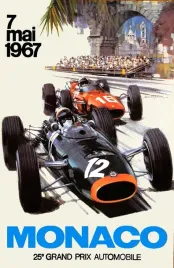plakat-formula-1-gp-monaco-vintage-retro-50x40-cm