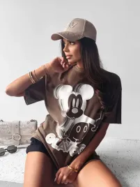 t-shirt-damski-besco-brazowy