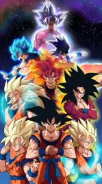 plakat-dragon-ball-goku-super-sayian-50x40-cm