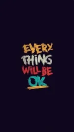 plakat-everything-will-be-ok-motywacyjny-50x40-cm