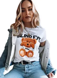 bluzka-damska-krotki-rekaw-klasyczna-modny-print-wzory-sale