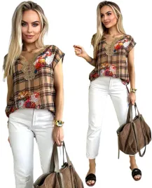 bluzka-damska-szyfonowa-casual-krotki-rekaw-kwiaty-koronka