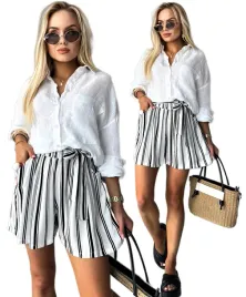 eleganckie-spodenki-damskie-krotkie-szorty-paski-wysoki-stan-m-l-jose