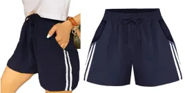 sportowe-spodenki-damskie-z-lampasem