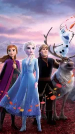 plakat-frozen-kraina-lodu-elsa-olaf-50x40-cm