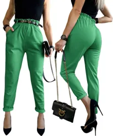 eleganckie-spodnie-damskie-cygaretki-modne-wygodne-wysoki-stan-sale