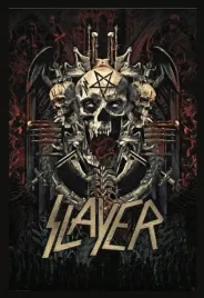 plakat-slayer-skullagram-50x40-cm