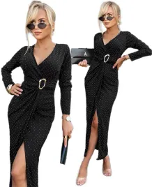 elegancka-sukienka-damska-rozciecie-cyrkonie-kopertowy-dekolt-gwen-sale