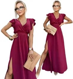 elegancka-sukienka-damska-rozkloszowana-kopertowy-dekolt-wesele-xl-sofia