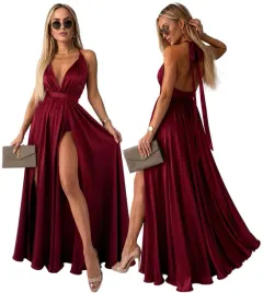 elegancka-satynowa-sukienka-damska-sexi-wiazana-rozciecia-wesele-glamour