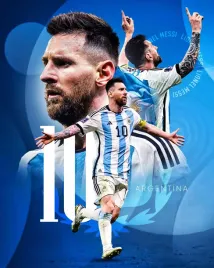 plakat-lionel-messi-argentyna-mistrzostwa-50x40-cm-5